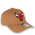 Chicago Bulls New Era Core Classic 9Twenty Adjustable-Tan product image 1, provided for visual reference and product detail