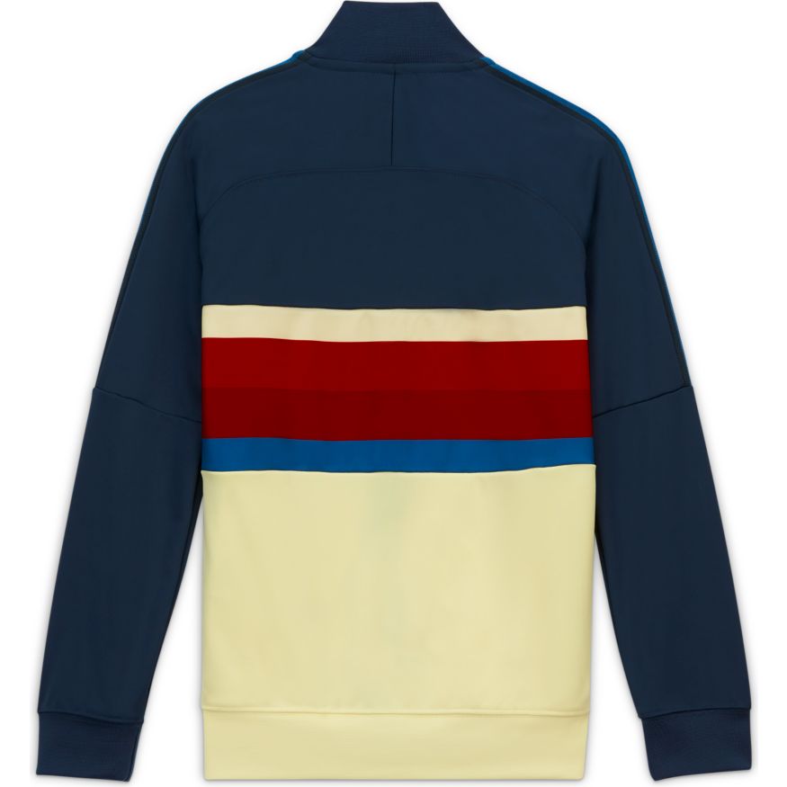 Nike Club América Big Kids' Soccer Track Jacket product image 2, provided for visual reference and product detail review