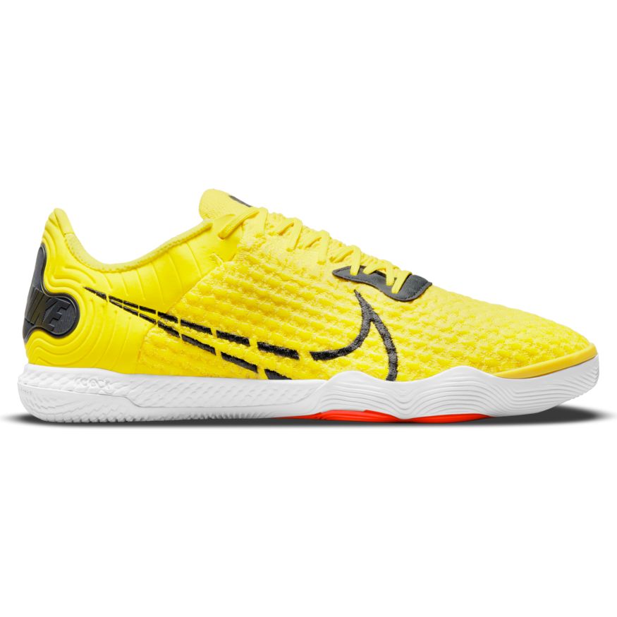 Nike React Gato-OPTI YELLOW/DK SMOKE GREY-WHITE product image 1, provided for visual reference and product detail review