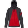 NIKE DRI-FIT ACADEMY PRO HOODIE-red/grey product image 1, provided for visual reference and product detail review
