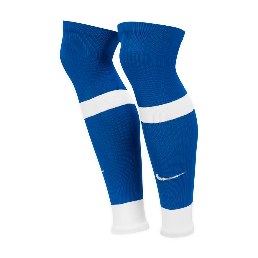 Nike MatchFit Soccer Sleeve - BLUE product image 1, provided for visual reference and product detail review