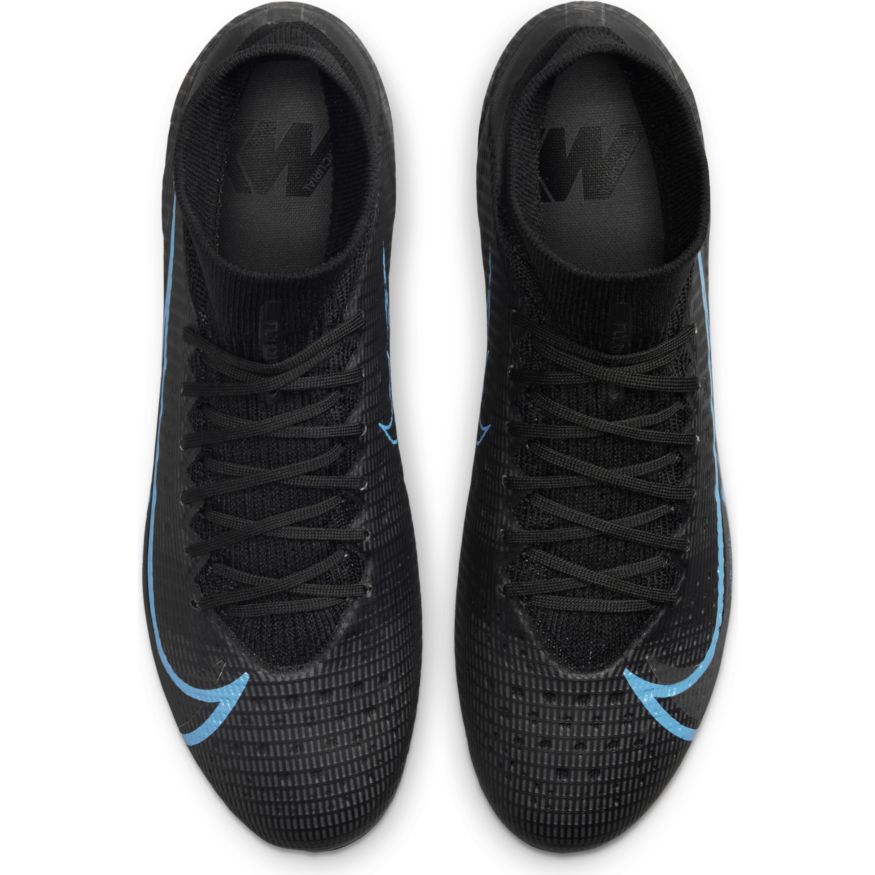 Nike Mercurial Superfly 8 Pro FG-BRIGHT CRIMSON/METALLIC SILVER product image 4, provided for visual reference and product