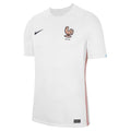 Nike Men FFF Stadium Away Dri-FIT Soccer Jersey-White/Pink Glaze/Blackened Blue product image 1, provided for visual