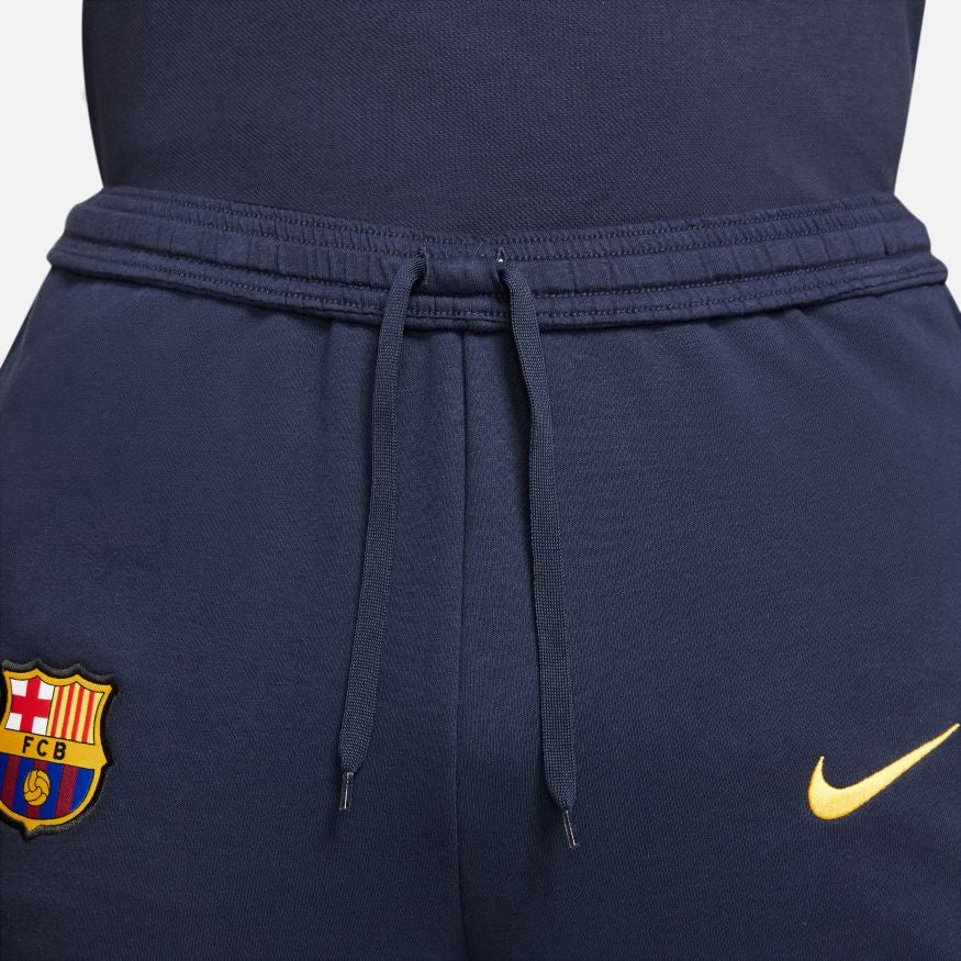 Nike FC Barcelona Men French Terry Soccer Pants product image 3, provided for visual reference and product detail review