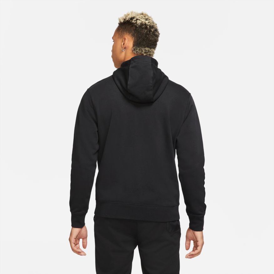 Nike Paris Saint-Germain Men Full-Zip French Terry Soccer Hoodie product image 2, provided for visual reference and product