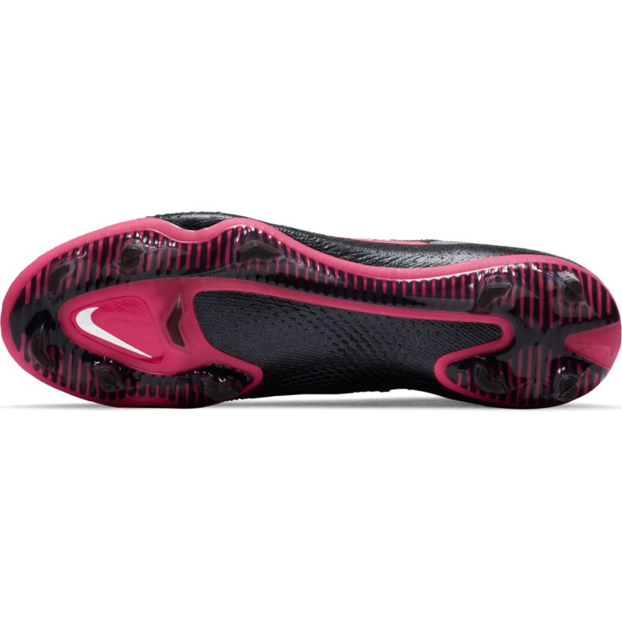 Nike Phantom GT Elite Dynamic Fit FG- BLACK/METALLIC SILVER/PINK BLAST product image 6, provided for visual reference and