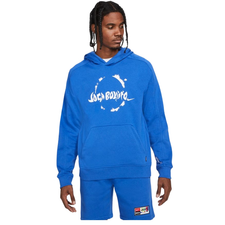 Nike F.C. "JOGA BONITO." Men Knit Soccer Pullover Hoodie product image 1, provided for visual reference and product detail