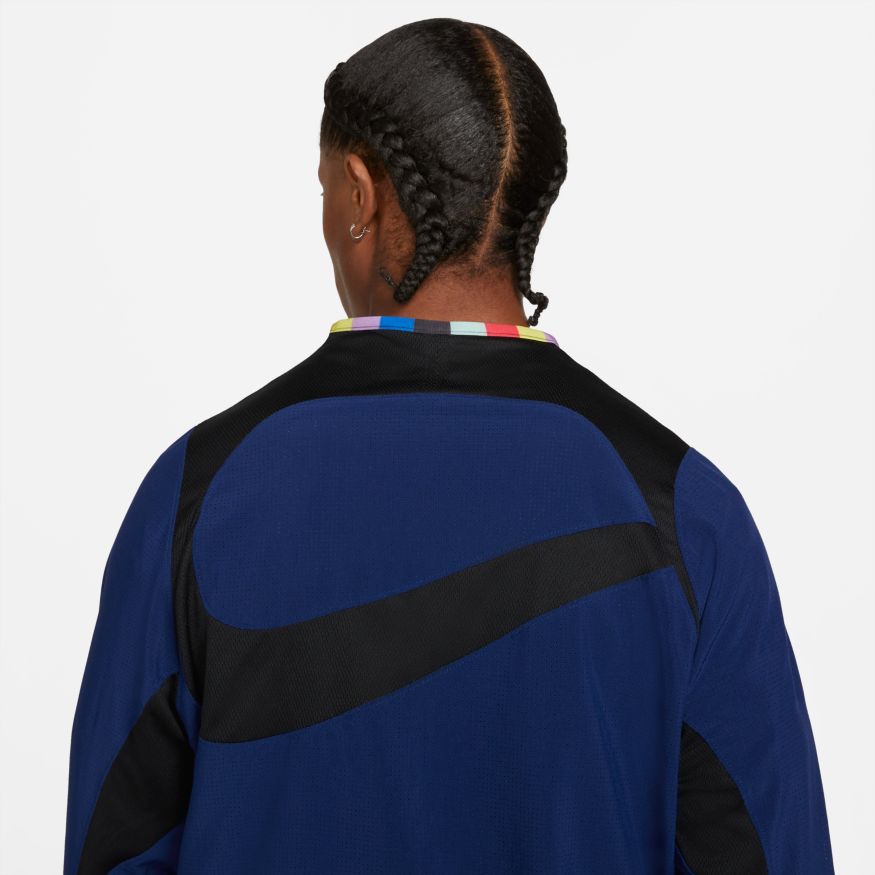 Nike F.C Joga Bontio Woven Jacket-Navy product image 3, provided for visual reference and product detail review