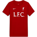 Nike Liverpool FC Big Kids' Soccer T-Shirt product image 1, provided for visual reference and product detail review