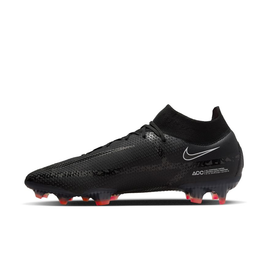 Nike Phantom GT2 Dynamic Fit Elite FG-BLACK/DK SMOKE GREY-SUMMIT WHITE product image 3, provided for visual reference and