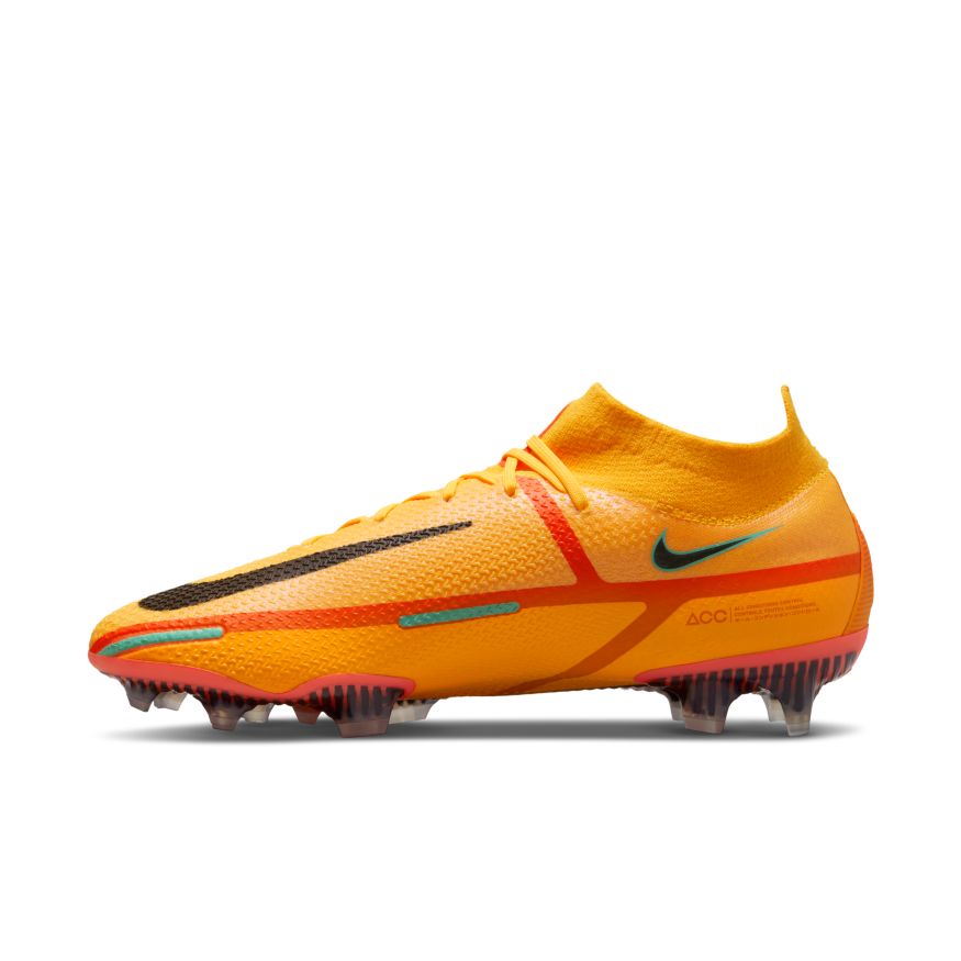 Nike Phantom GT2 Elite FG-LASER ORANGE/BLACK-TOTAL ORANGE product image 2, provided for visual reference and product detail