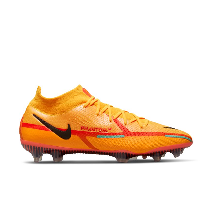 Nike Phantom GT2 Elite FG-LASER ORANGE/BLACK-TOTAL ORANGE product image 1, provided for visual reference and product detail