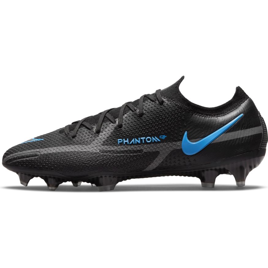 Nike Nike Phantom GT2 Elite FG-BLACK/BLACK-IRON GREY product image 2, provided for visual reference and product detail review