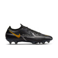 Nike Nike Phantom GT2 Elite FG-BLACK/BLACK/DARK GREY-METALLIC GOLD product image 1, provided for visual reference and