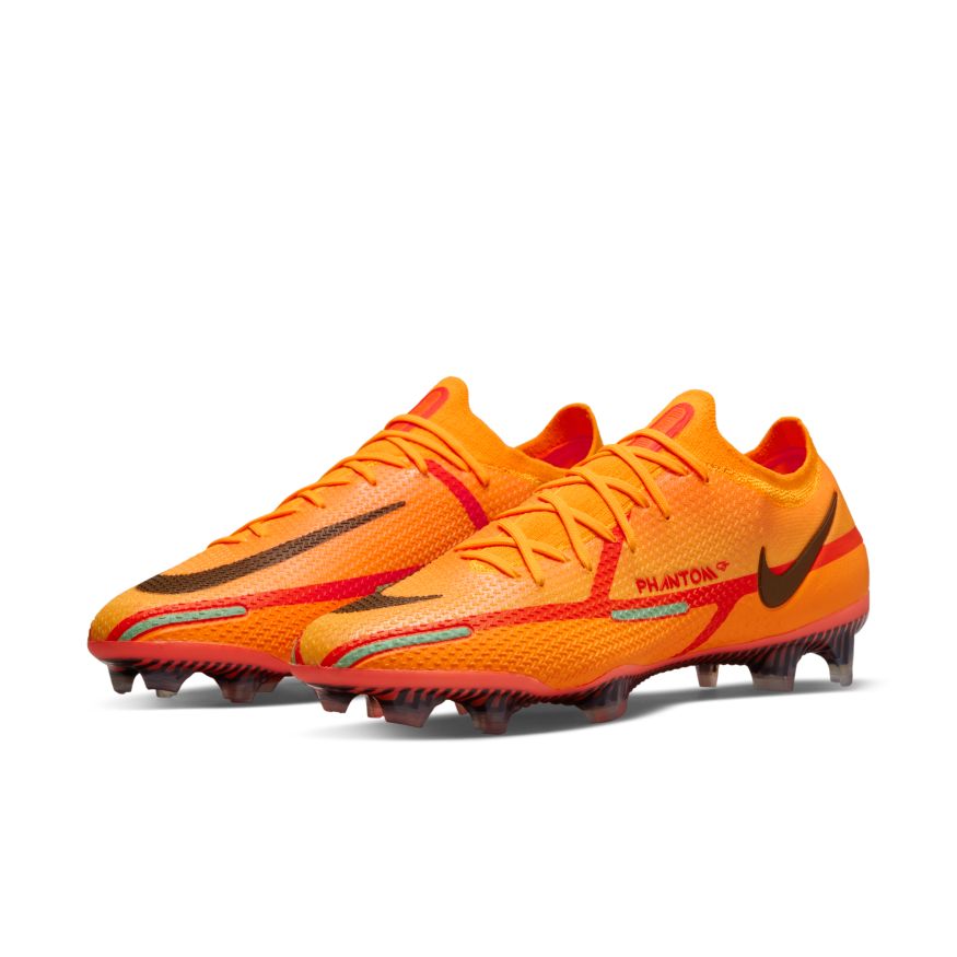 Nike Phantom GT2 Elite FG-LASER ORANGE/BLACK-TOTAL ORANGE product image 3, provided for visual reference and product detail