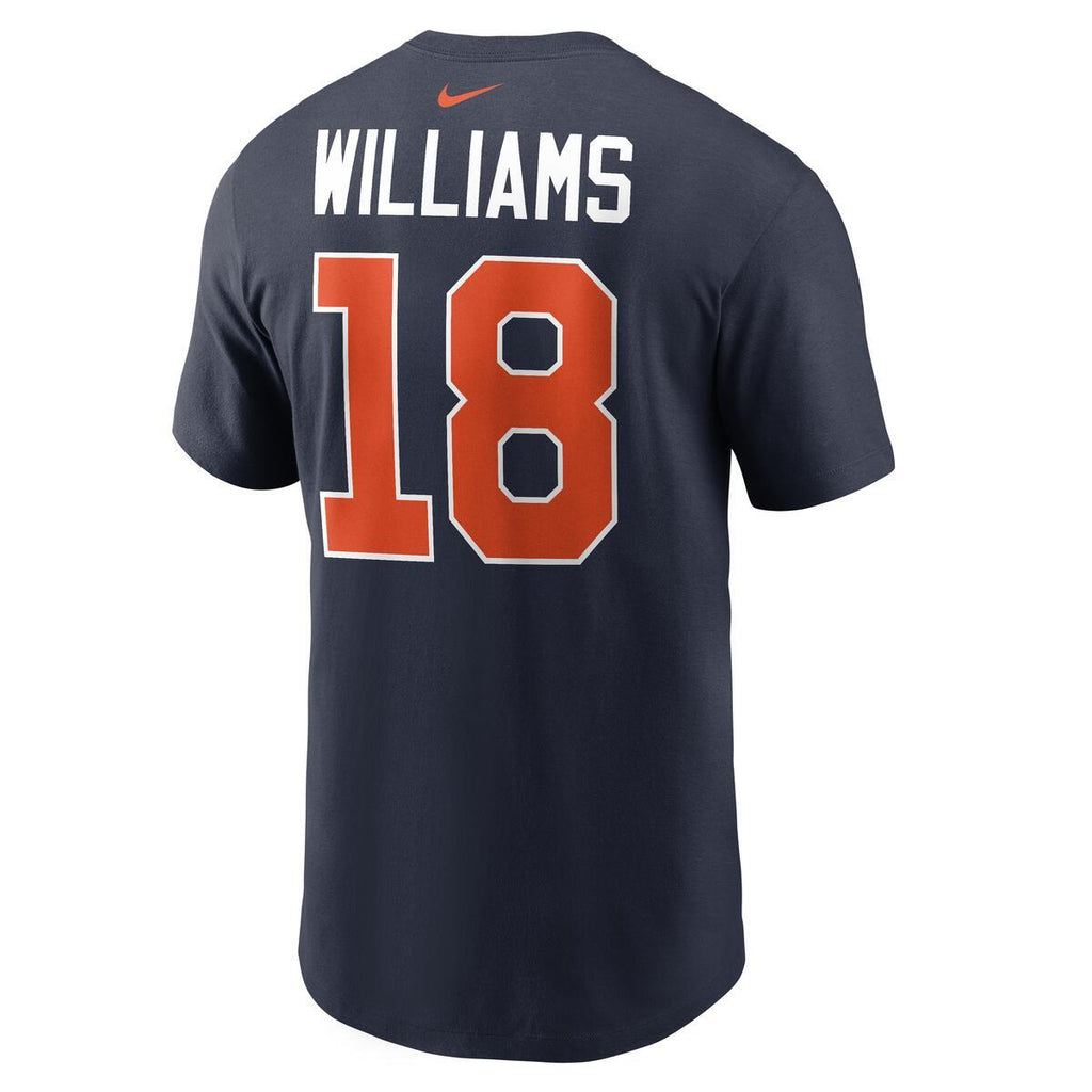 Caleb Williams Chicago Bears Nike Rivalry T-Shirt product image 2, provided for visual reference and product detail review