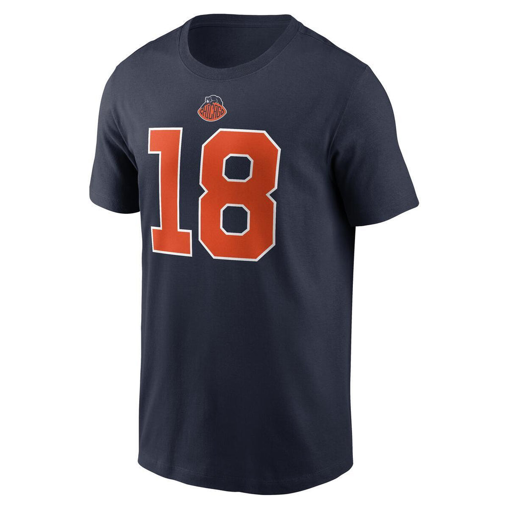 Caleb Williams Chicago Bears Nike Rivalry T-Shirt product image 3, provided for visual reference and product detail review