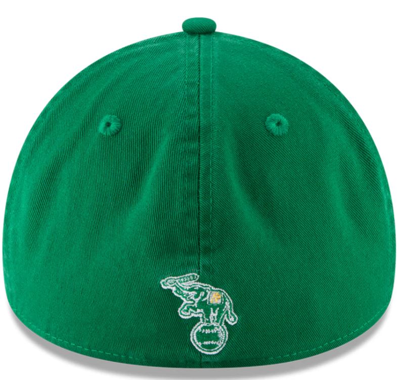 Oakland Athletics New Era Core Fit Replica 49FORTY Fitted Hat - Green product image 3, provided for visual reference and