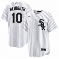 Chase Meidroth Chicago White Sox Nike Men Home White Pinstripe Jersey product image 1, provided for visual reference and