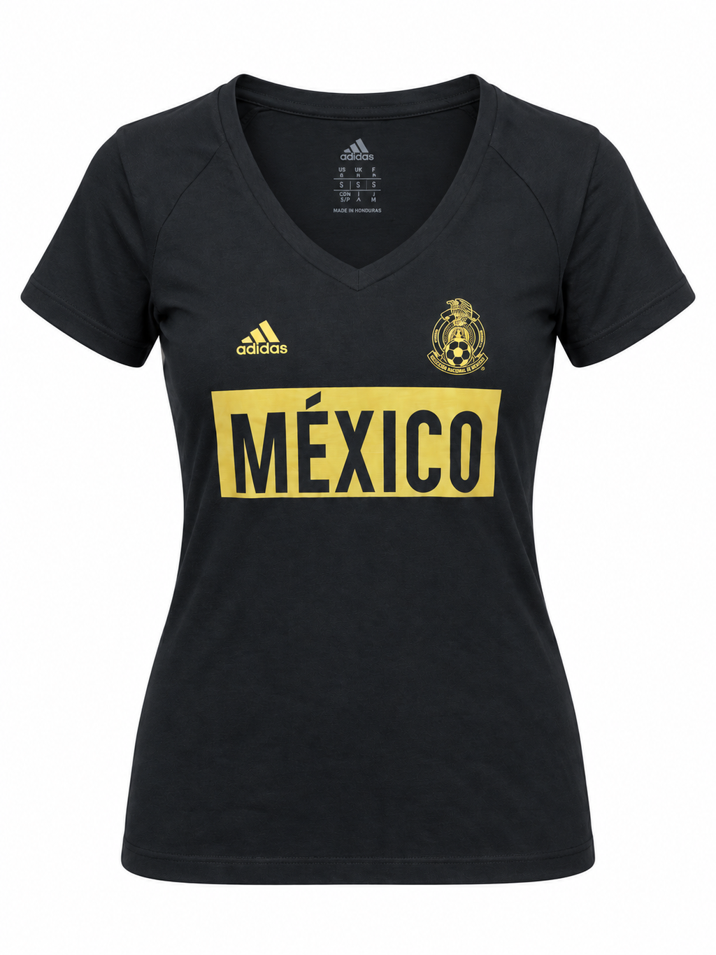 Adidas Women Mexico T-Shirt ( BLACK) product image 1, provided for visual reference and product detail review
