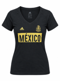 Adidas Women Mexico T-Shirt ( BLACK) product image 1, provided for visual reference and product detail review