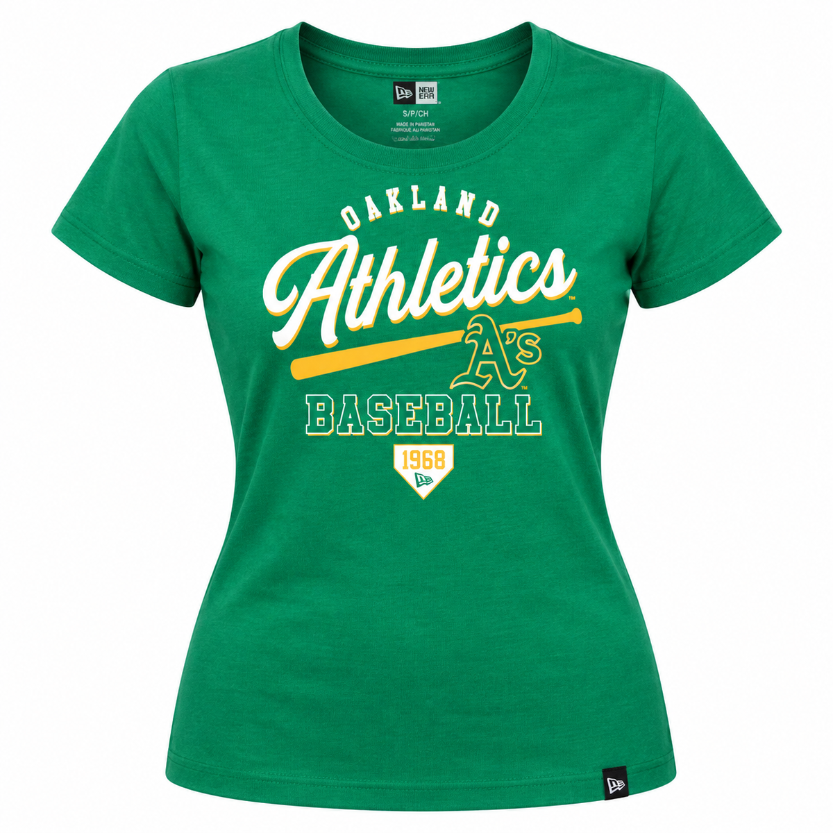 New Era Oakland A'S Women T-Shirt product image 1, provided for visual reference and product detail review