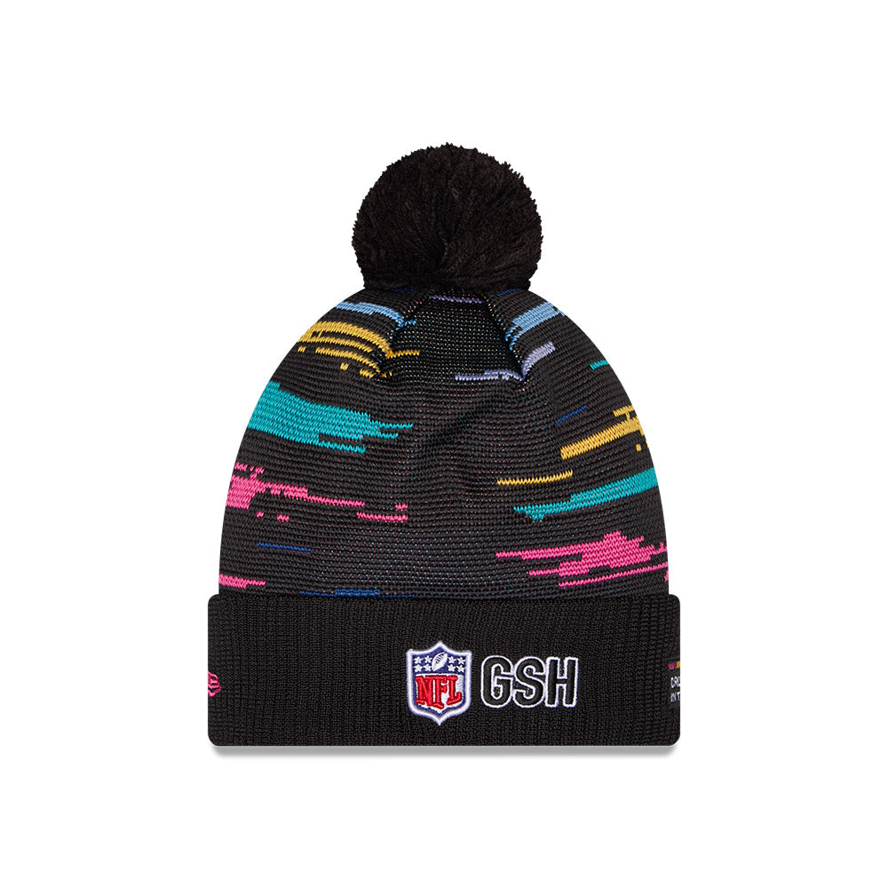 Chicago Bears 2026 Cruical Catch New Era Knit Beanie product image 2, provided for visual reference and product detail review