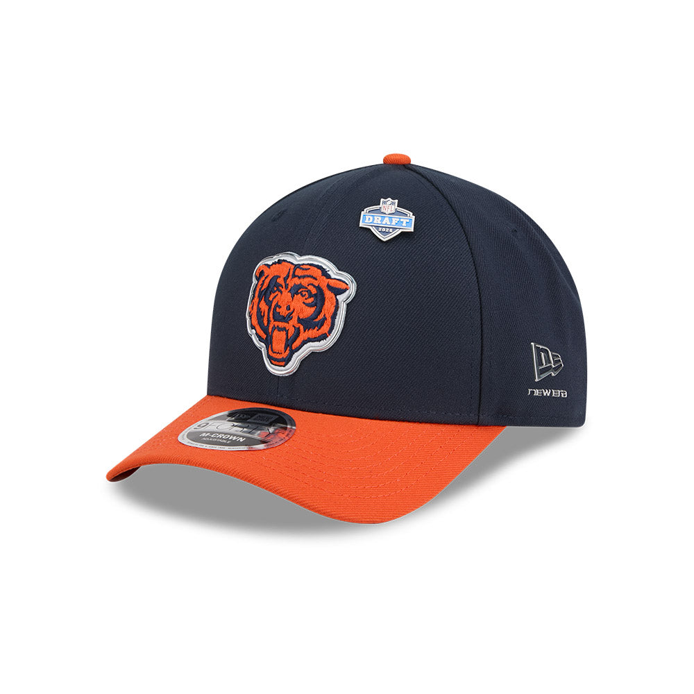 Chicago Bears 2026 Draft New Era 9FORTY M-Crown Adjustable Hat product image 1, provided for visual reference and product