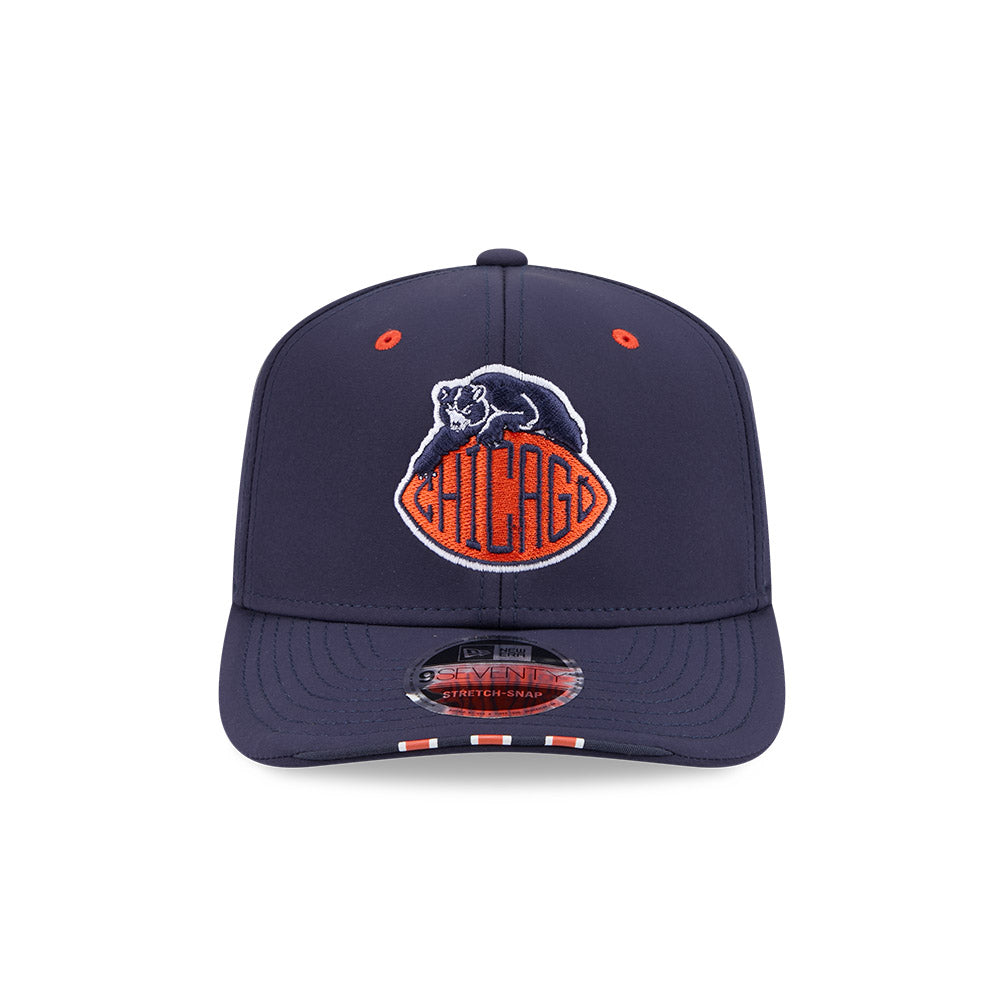 Chicago Bears 2026 Rivalry New Era 9SEVENTY Stretch-Snap Adjustable Hat product image 2, provided for visual reference and