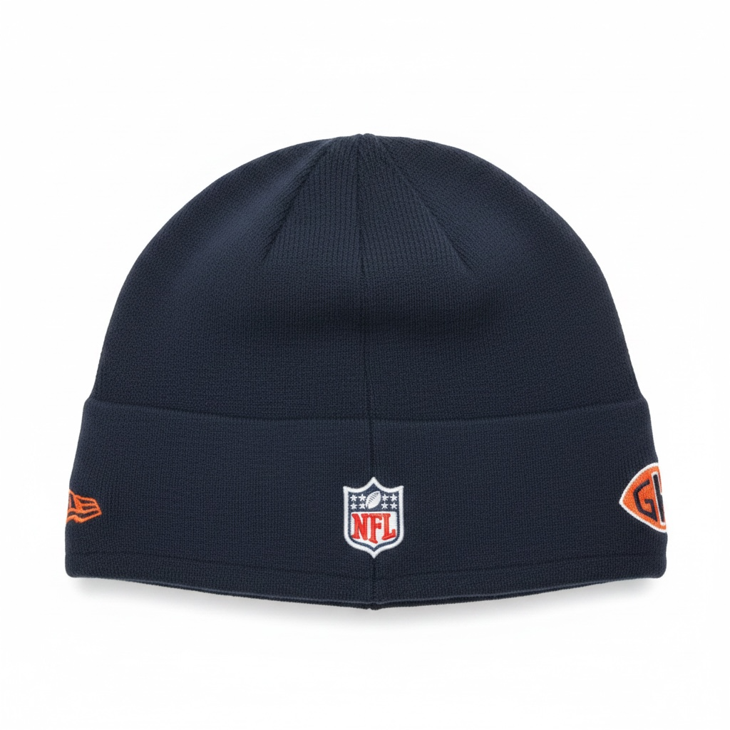 Chicago Bears 2026 Rivalry New Era Skully OTC Knit Hat product image 2, provided for visual reference and product detail