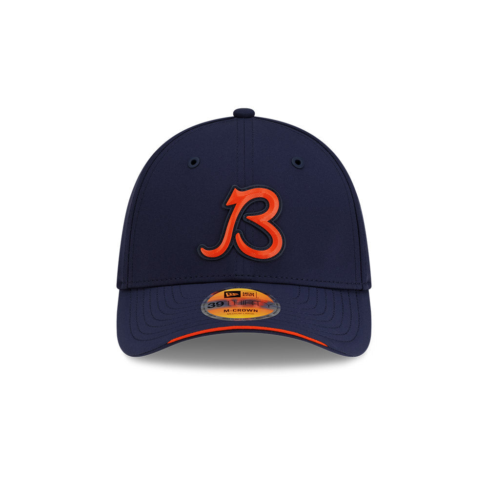 Chicago Bears 2026 Sideline B New Era 39THIRTY Flex Fit Hat product image 2, provided for visual reference and product