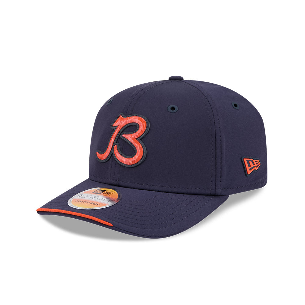 Chicago Bears 2026 Sideline B New Era 9SEVENTY Stretch-Snap Adjustable Hat product image 3, provided for visual reference