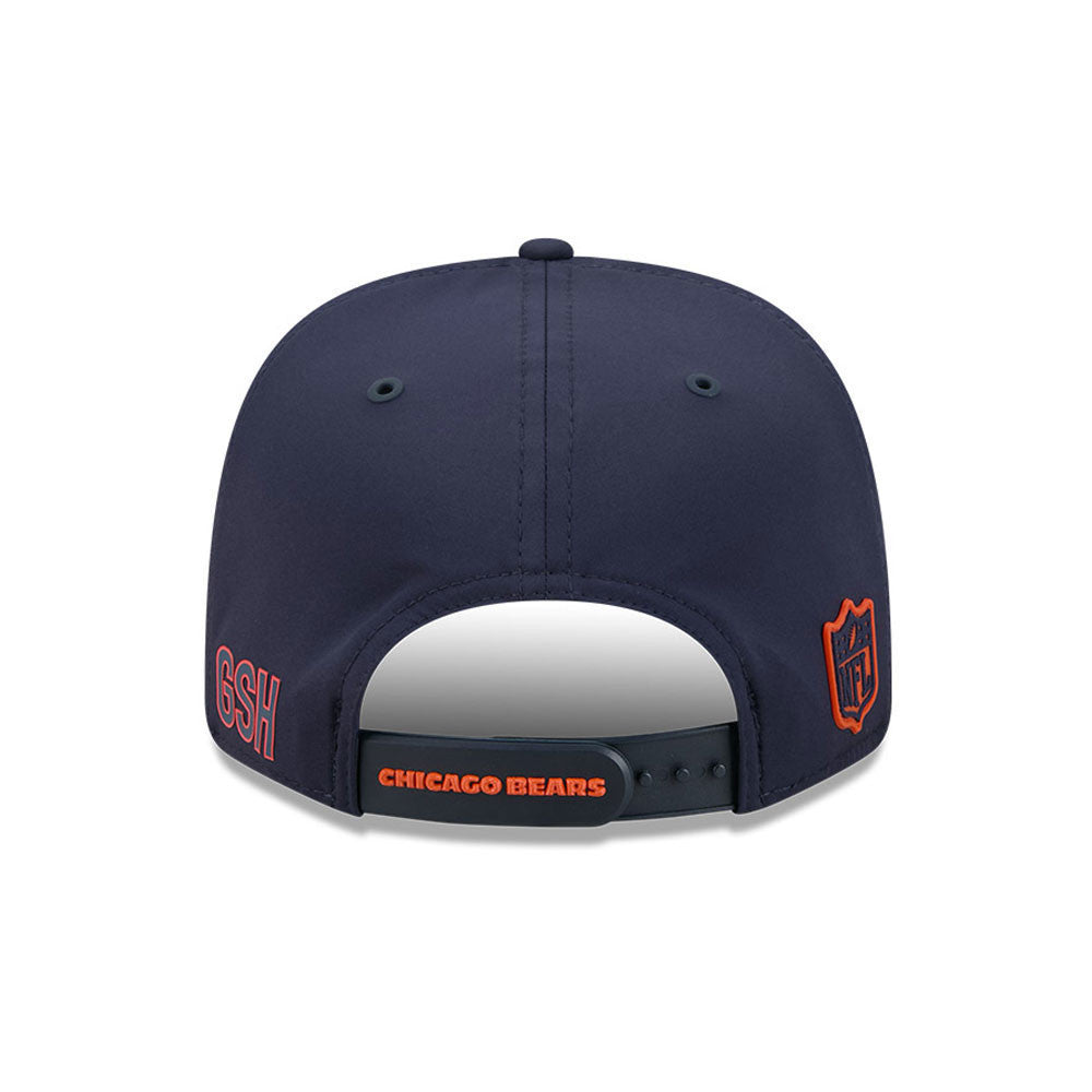 Chicago Bears 2026 Sideline Bearhead New Era 9SEVENTY Stretch-Snap Adjustable Hat product image 6, provided for visual