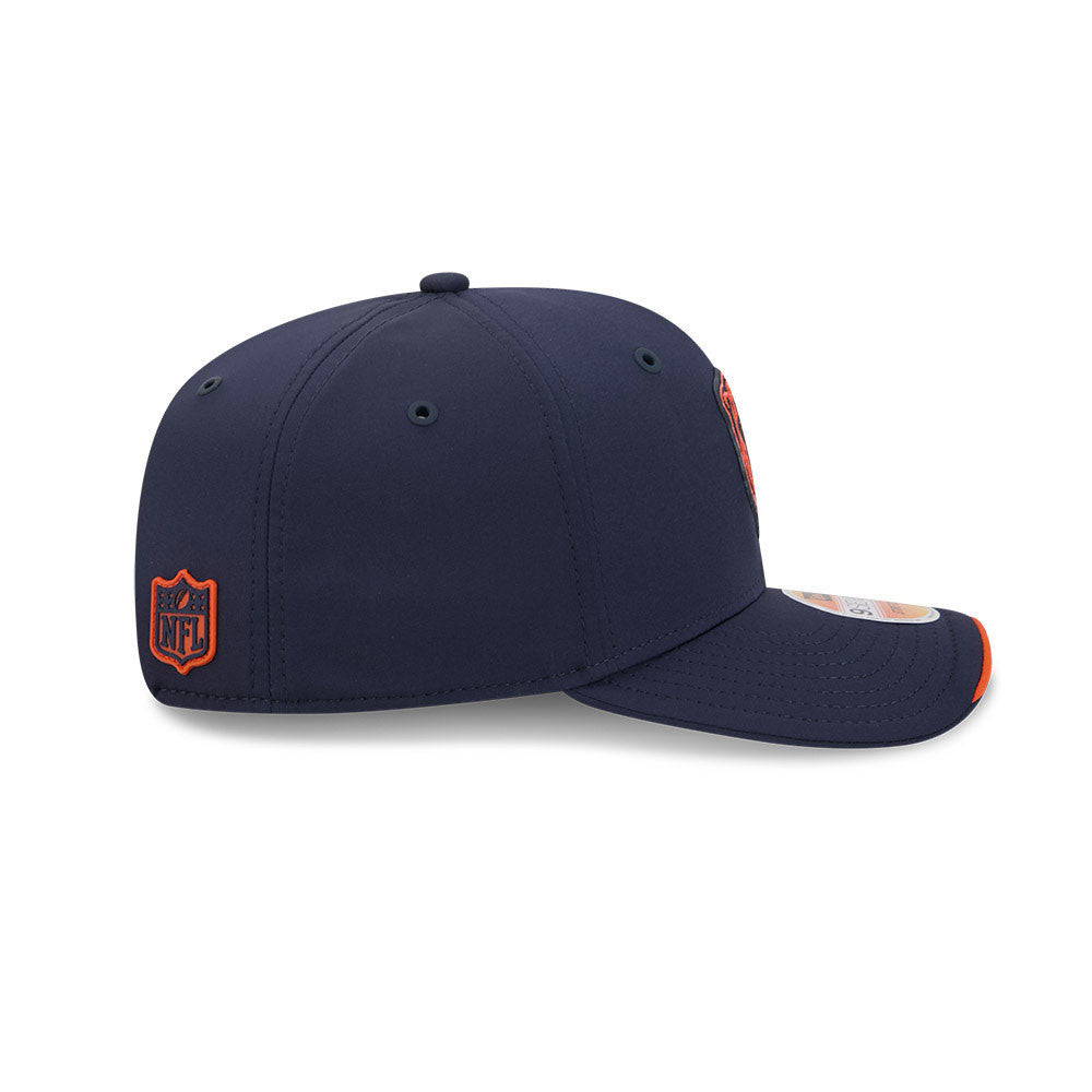 Chicago Bears 2026 Sideline Bearhead New Era 9SEVENTY Stretch-Snap Adjustable Hat product image 5, provided for visual