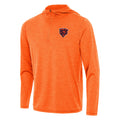 Chicago Bears Antigua Mango Orange 1/4 Zip Tidy Pullover Hoodie product image 1, provided for visual reference and product