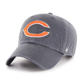 Chicago Bears Vintage Navy C '47 Clean Up Adjustable Hat product image 1, provided for visual reference and product detail