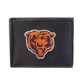 Chicago Bears Embroidered Leather Bi-fold Wallet product image 1, provided for visual reference and product detail review