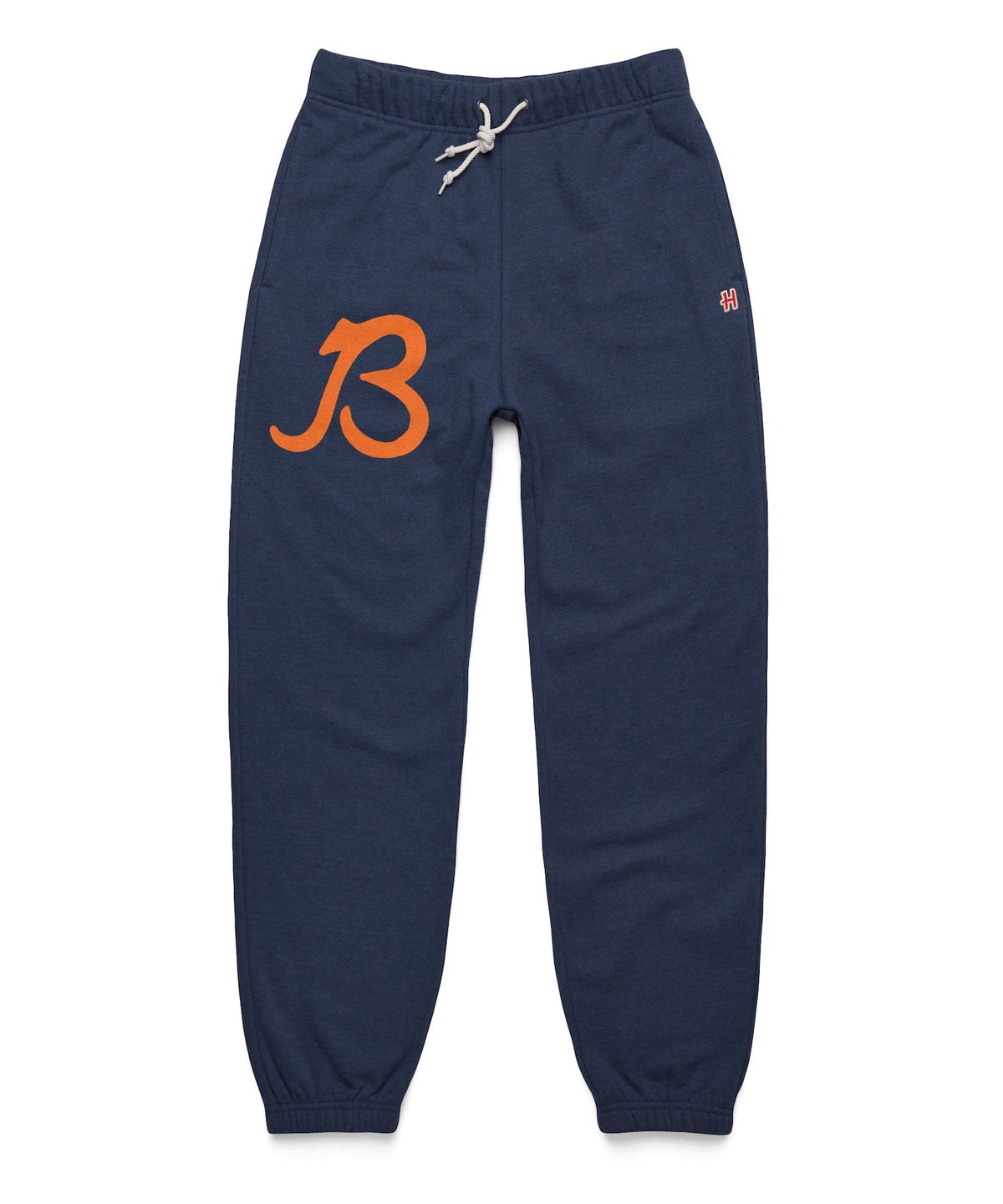 Chicago Bears Homage Script B Navy Sweatpants product image 1, provided for visual reference and product detail review
