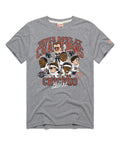 Chicago Bears Homage Super Bowl XX Champions Grey T-Shirt product image 1, provided for visual reference and product detail