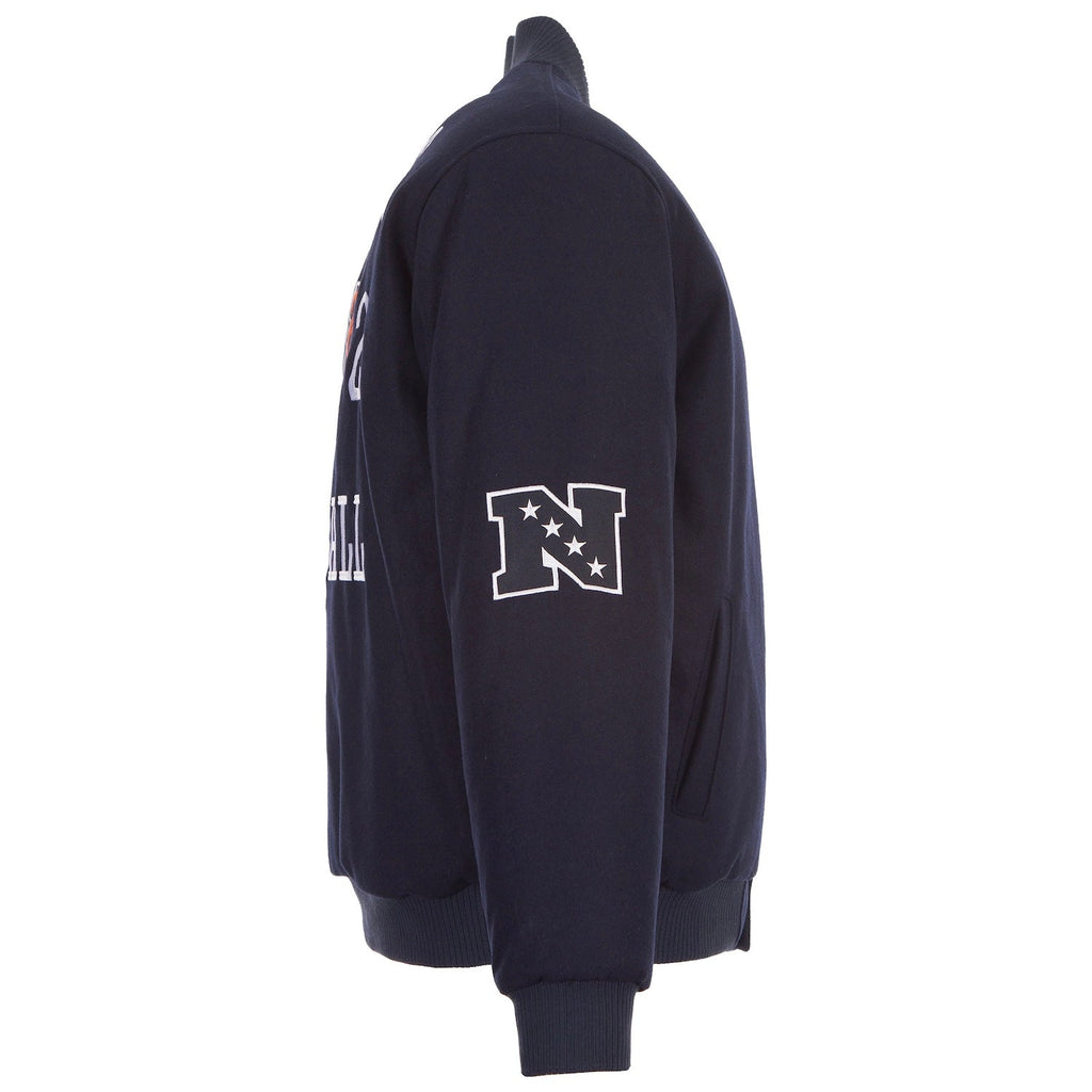 Chicago Bears JH Design Navy Reversible Full Zip Jacket product image 4, provided for visual reference and product detail