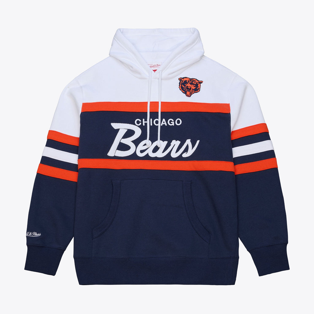 Chicago Bears Mitchell & Ness Men Head Coach Hoodie product image 1, provided for visual reference and product detail review