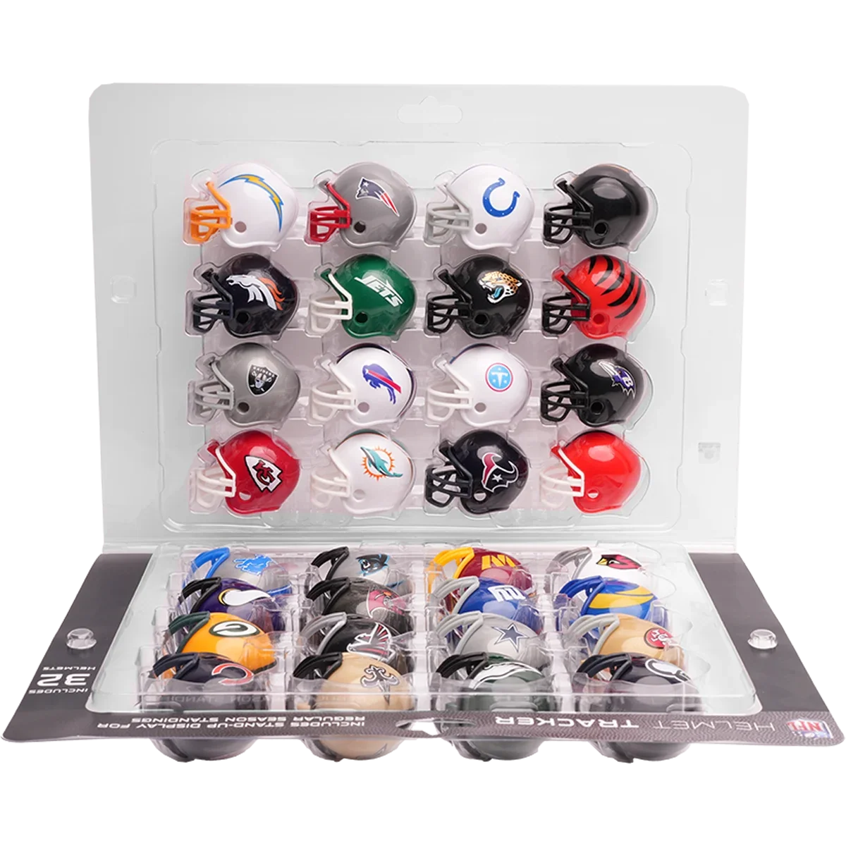 Chicago Bears NFL Helmet Tracker Set product image 3, provided for visual reference and product detail review