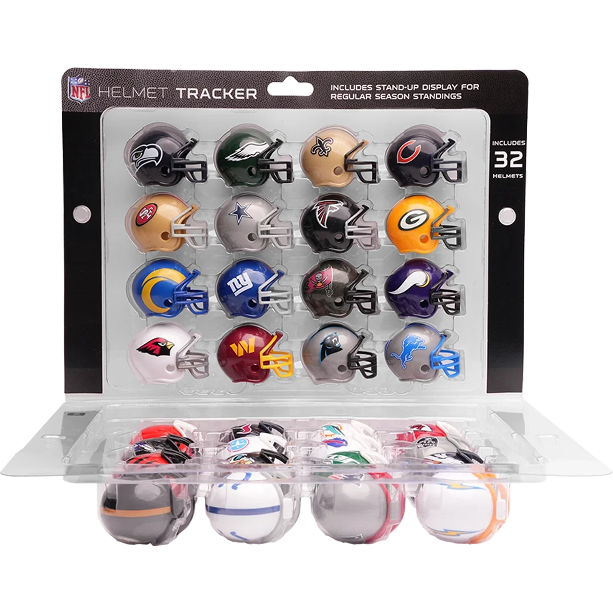 Chicago Bears NFL Helmet Tracker Set product image 4, provided for visual reference and product detail review