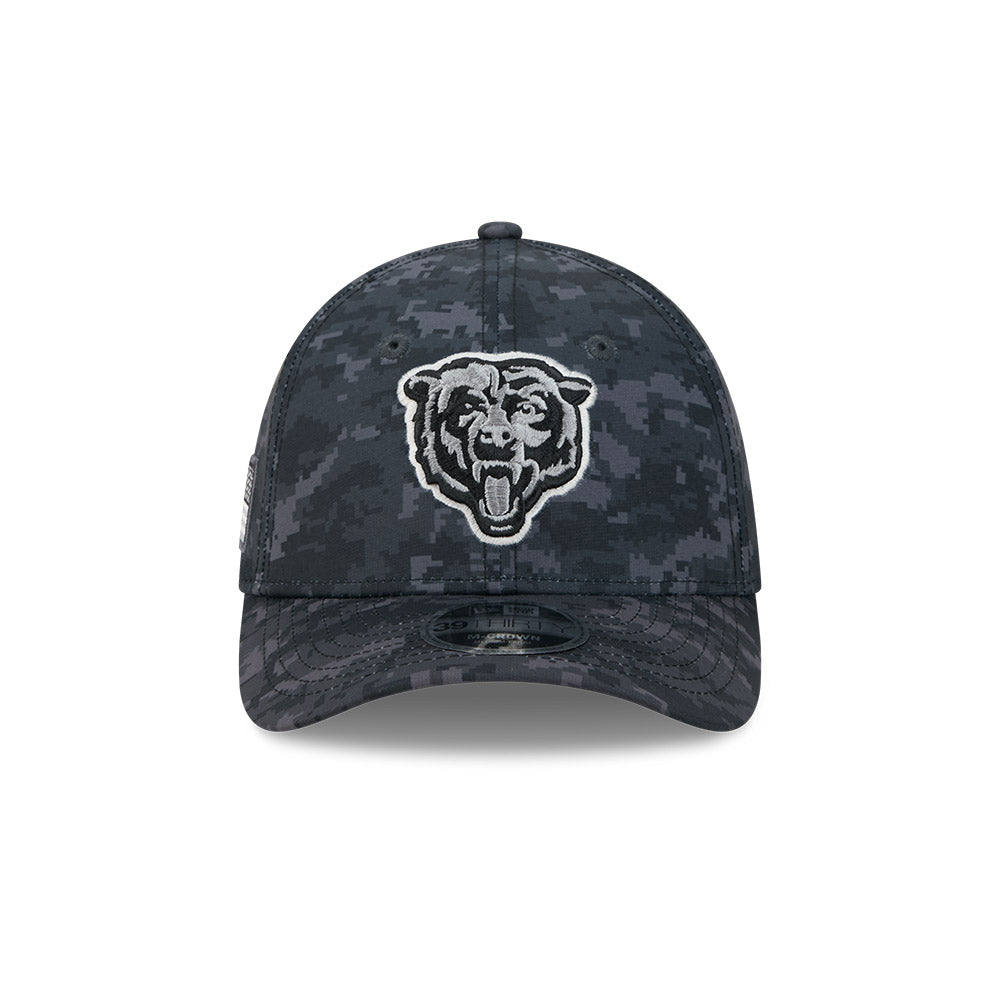Chicago Bears New Era 2026 Salute To Service 39THIRTY M-Crown Stretch Hat product image 2, provided for visual reference and