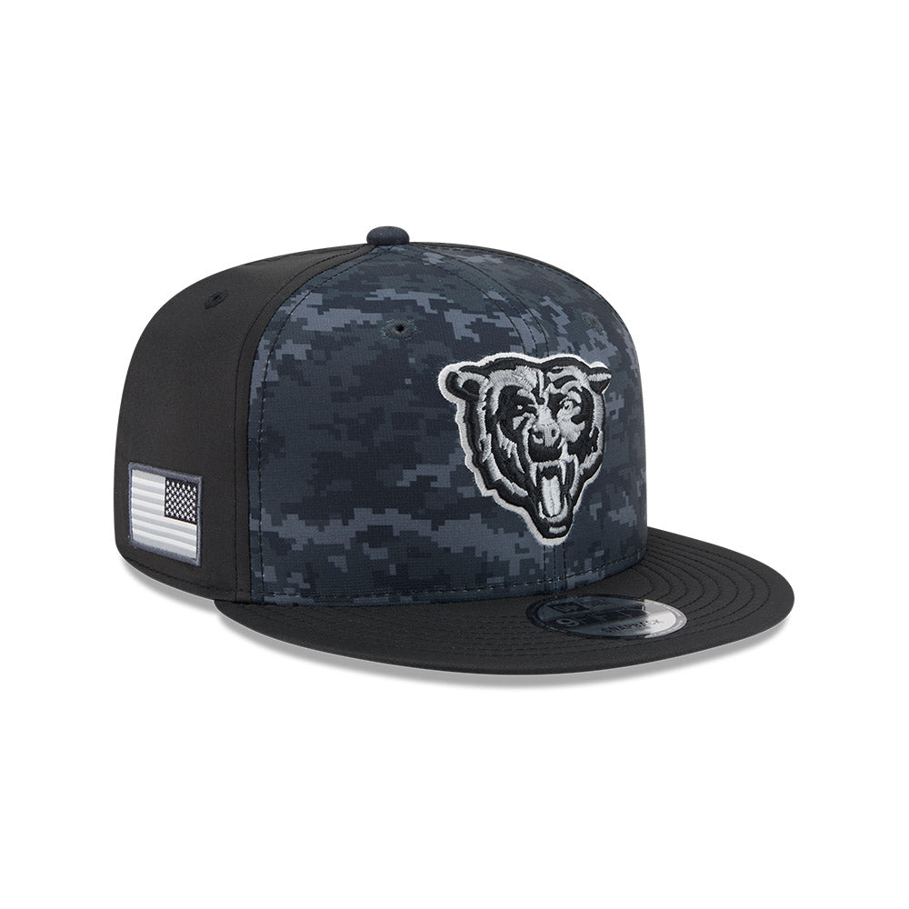 Chicago Bears New Era 2026 Salute To Service 9FIFTY Snapback Hat product image 1, provided for visual reference and product