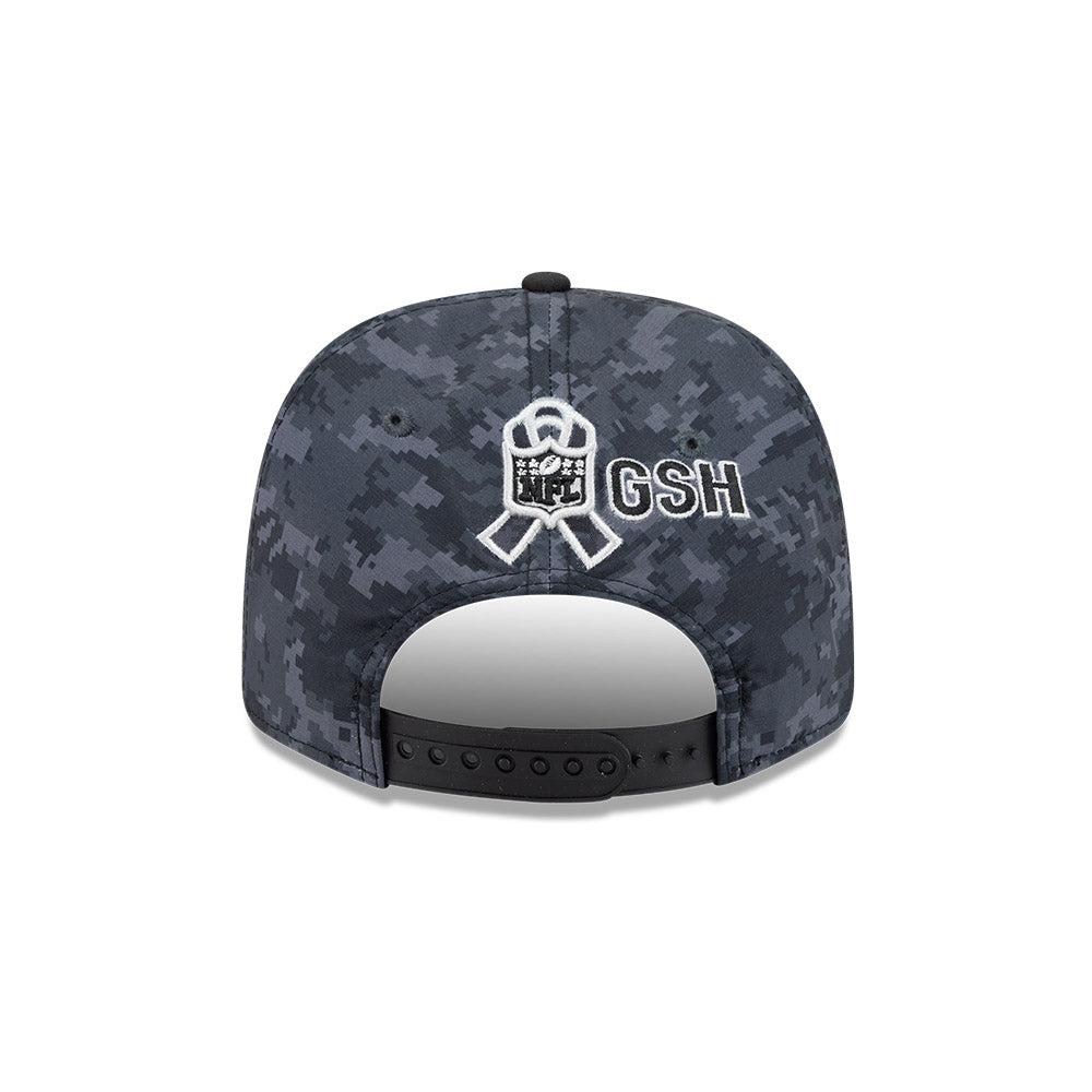 Chicago Bears New Era 2026 Salute To Service 9SEVENTY Stretch-Snap Adjustable Hat product image 6, provided for visual
