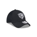Chicago Bears New Era 39THIRTY Neo Black EG Flex Fit Hat product image 1, provided for visual reference and product detail