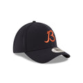 Chicago Bears New Era 39THIRTY Script B Navy Flex Fit Hat product image 1, provided for visual reference and product detail