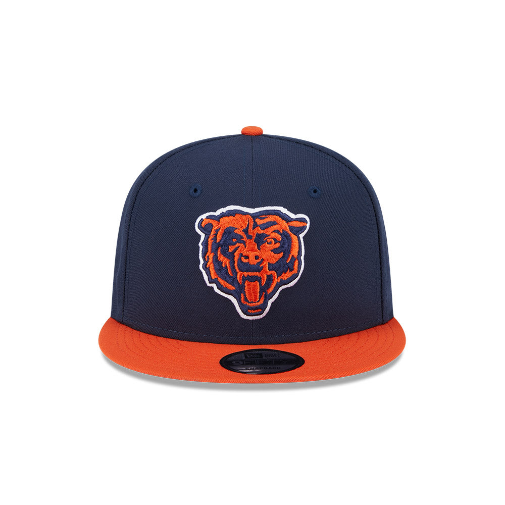 Chicago Bears New Era 9FIFTY Two Toned EG Snapback Hat product image 2, provided for visual reference and product detail