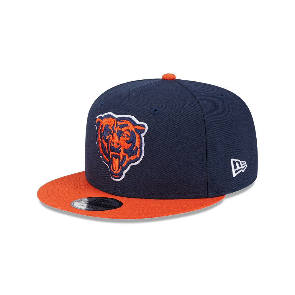 Chicago Bears New Era 9FIFTY Two Toned EG Snapback Hat product image 3, provided for visual reference and product detail